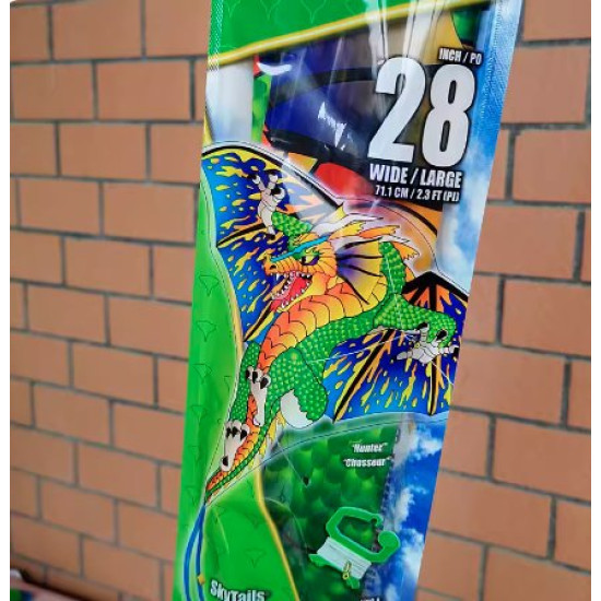 Green Dragon Kite 28” SkyTails