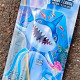 BLUE Shark Kite ocean version SkyDelta 30inch