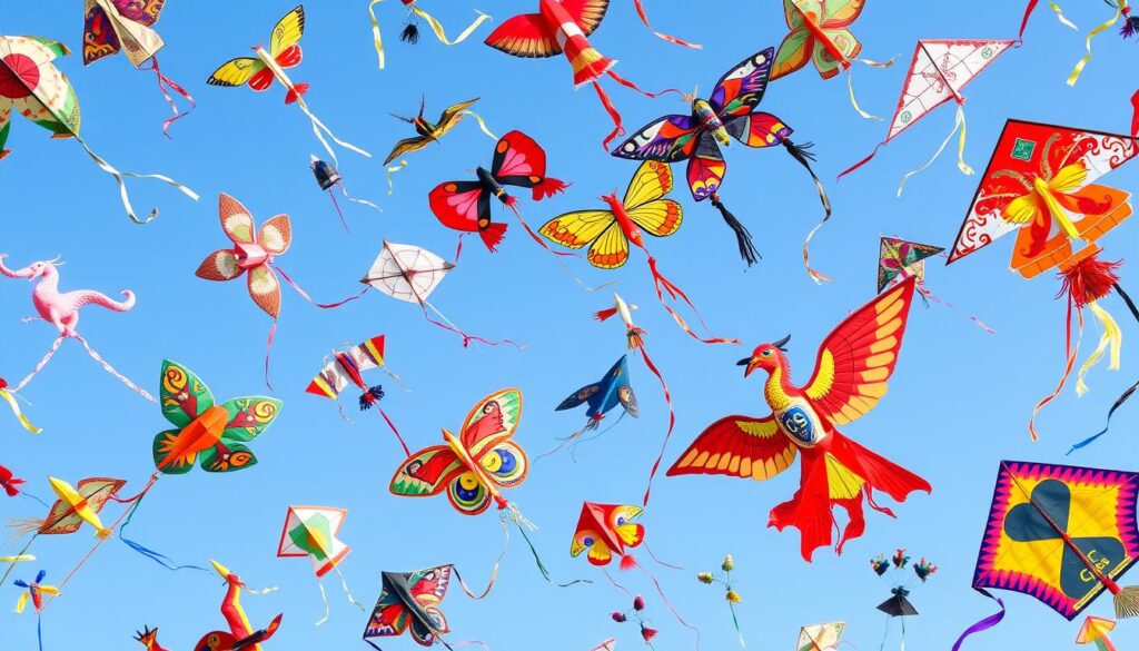 A Diverse Range of Kites