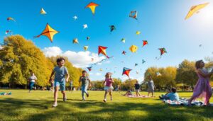 Family-friendly kite flying events near me