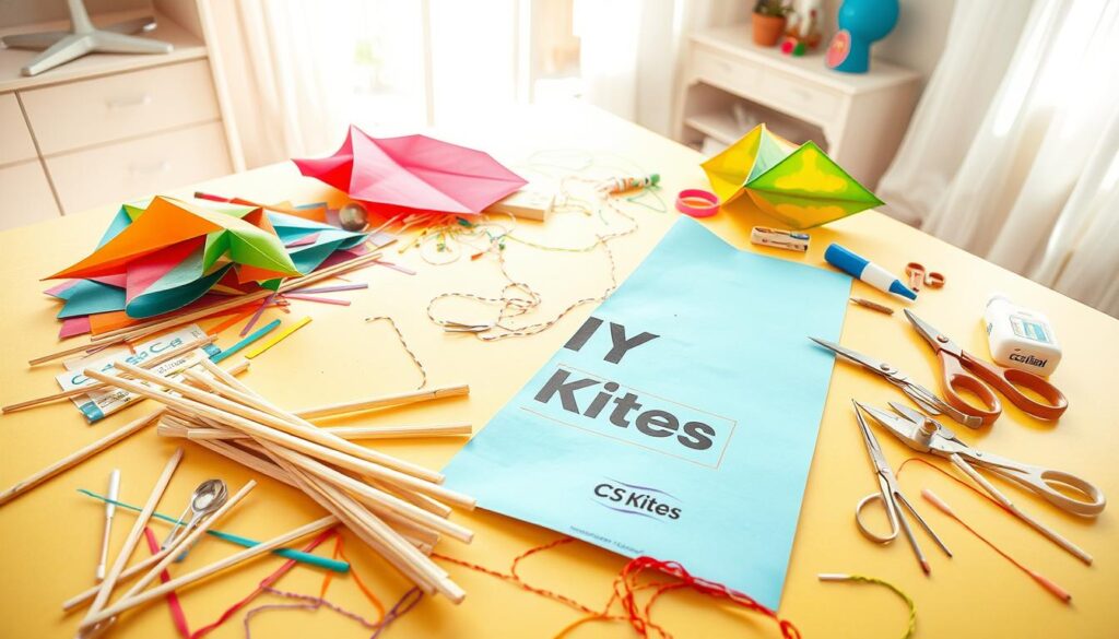 How to make a DIY kite at home