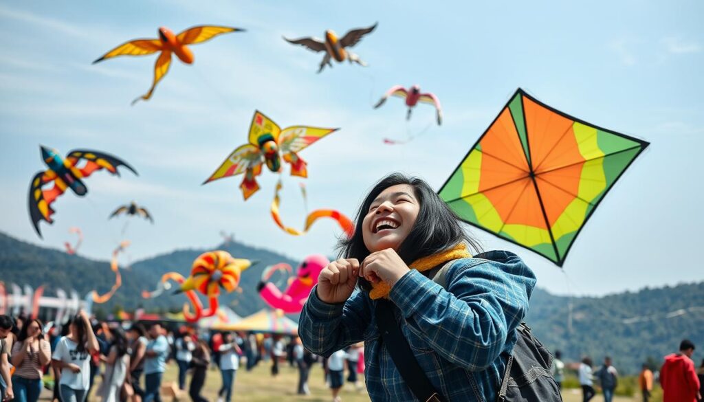 Professional kites for competitions