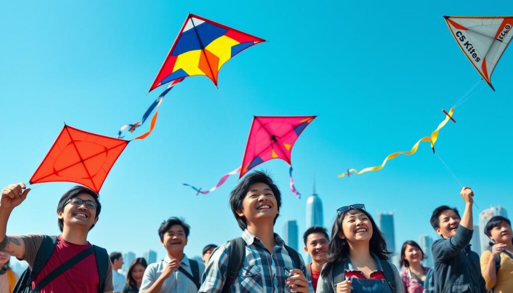 popular kites in Hong Kong