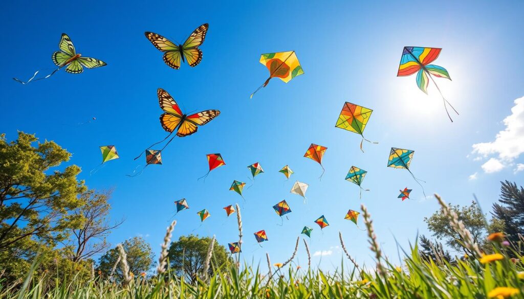 Eco-friendly kites for Earth Day