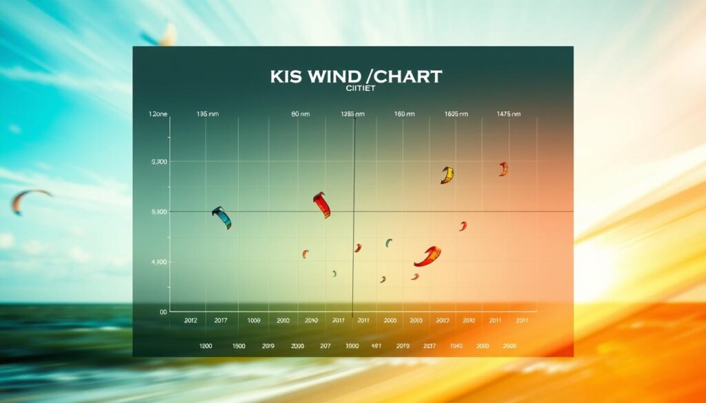 Kite wind window chart