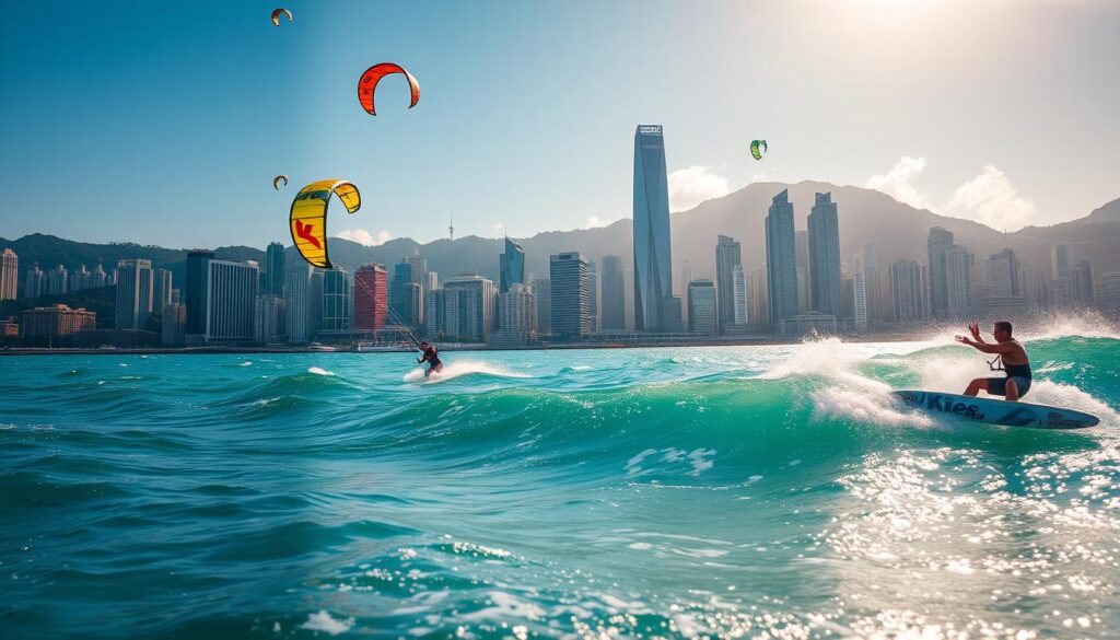 Wind sports in Hong Kong