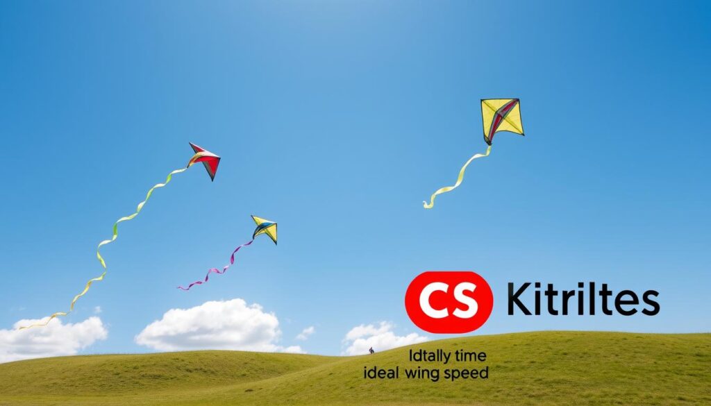 ideal wind speed for kite flying