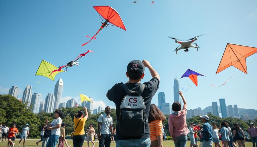 kite flying community