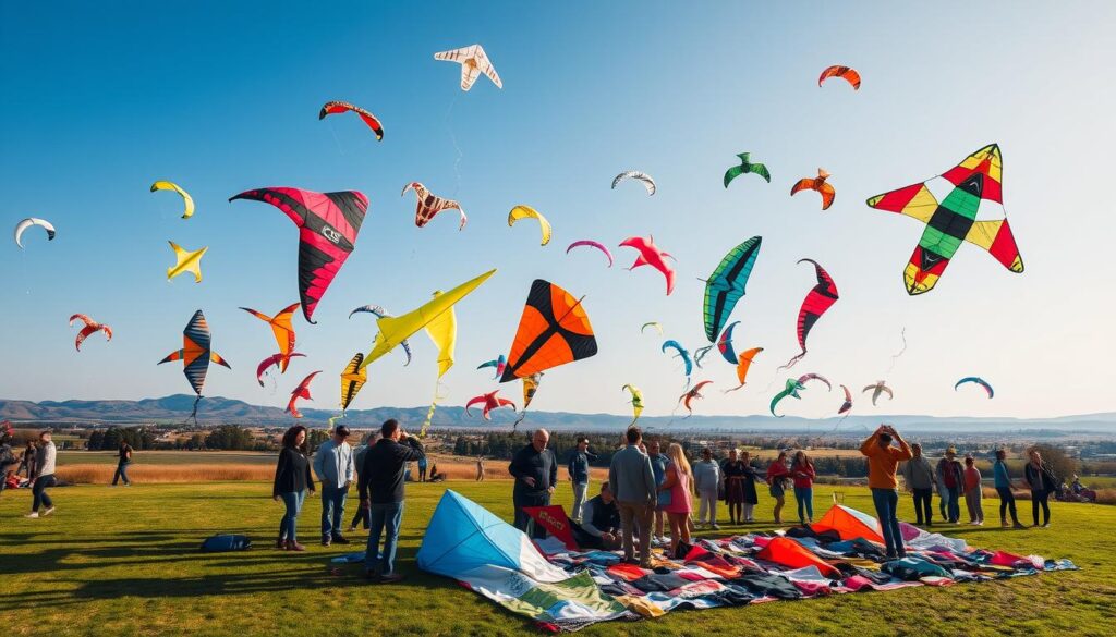 kite selection