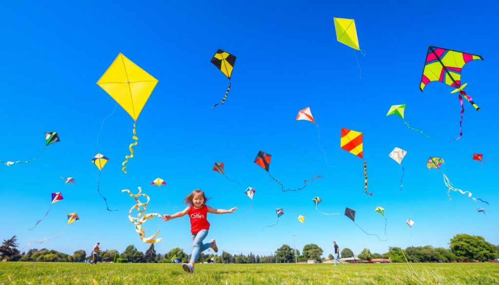 kite flying