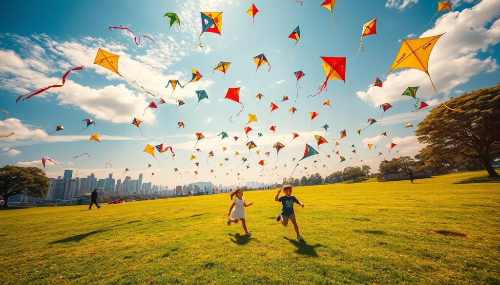 kite flying experience