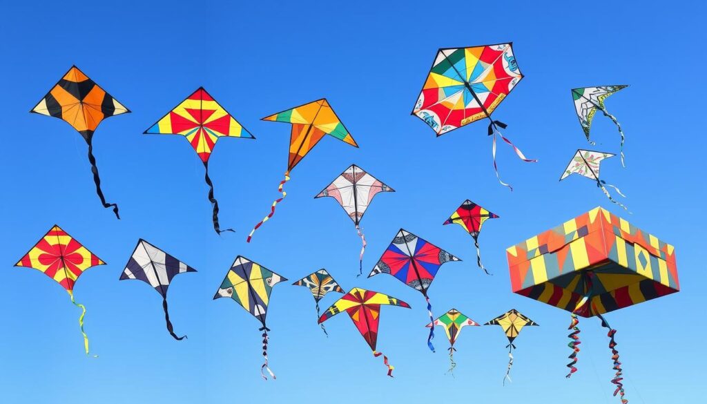 kite types and sizes